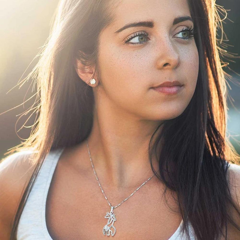 Giraffe Hanger Halsketting