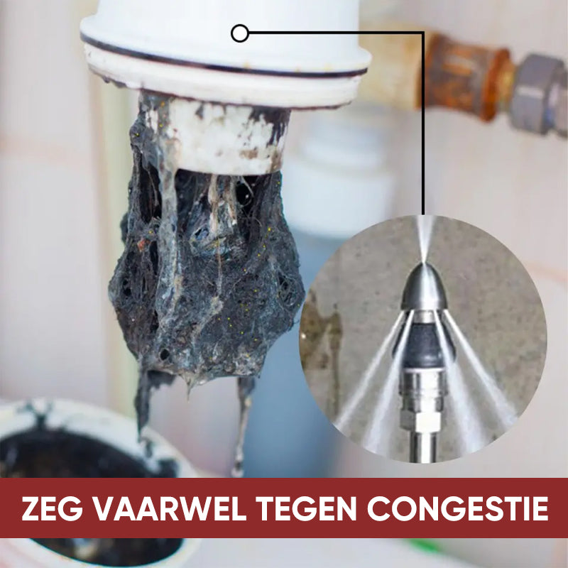 Riool reinigingsgereedschap Hogedruksproeier