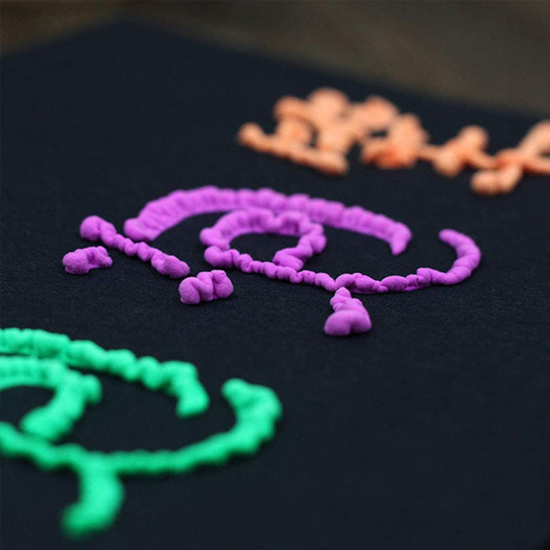 DIY Bubble Popcorn-tekenpennen (6 stuks)