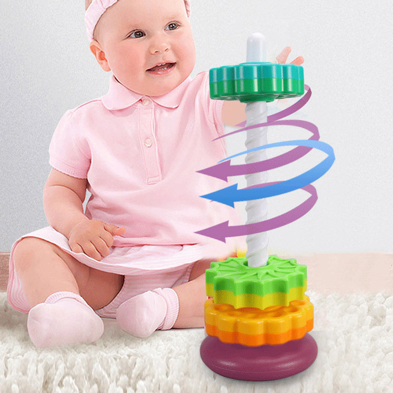 Regenboog roterend speelgoed