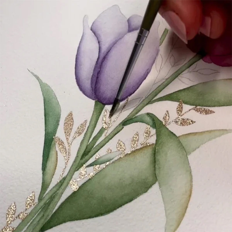 20 kleuren aquarelverfset