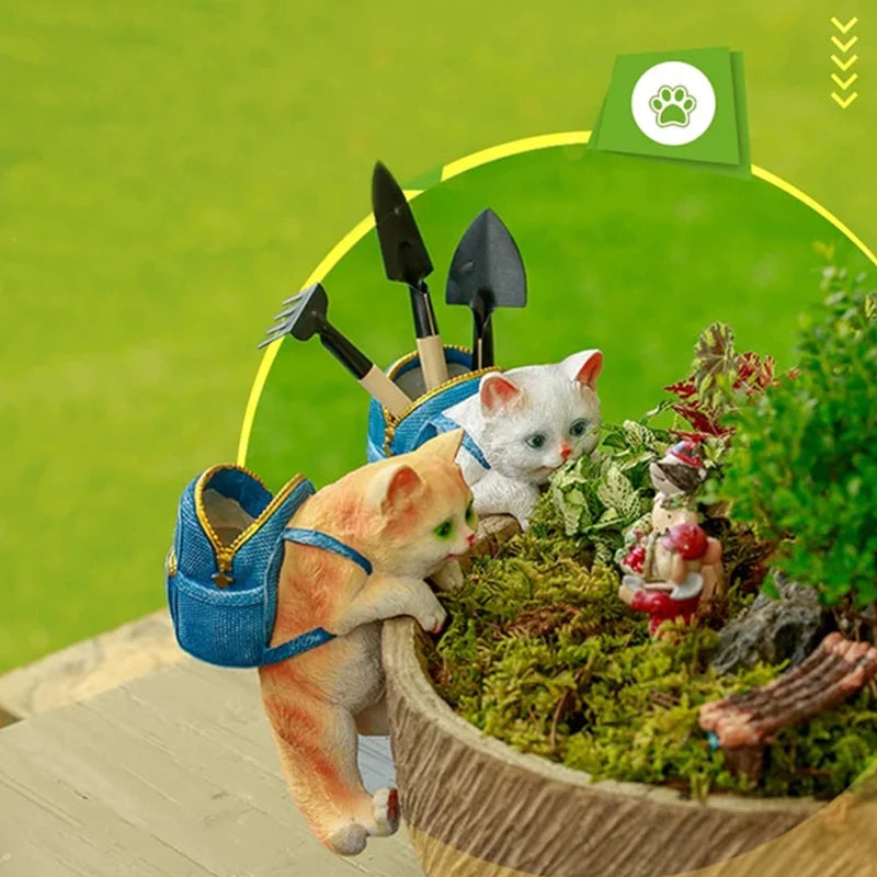 Prachtig creatief tuin ornament