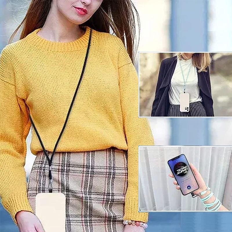 Universele Crossbody Patch-telefoonkoorden