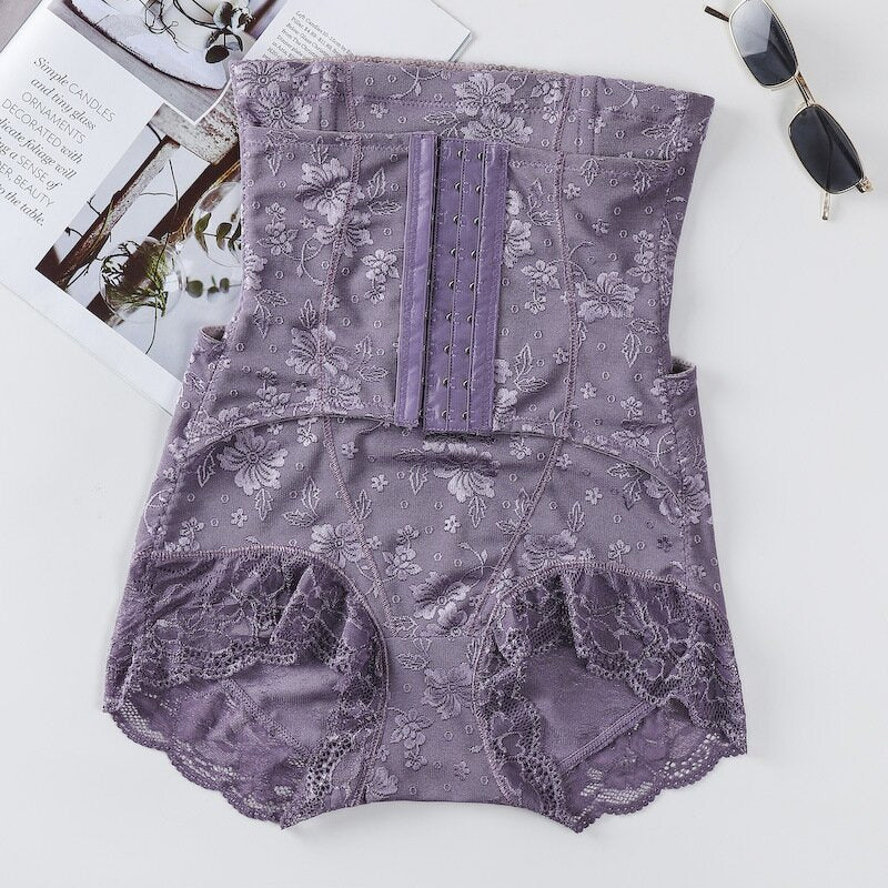 Hoge taille buik vermagering shorts