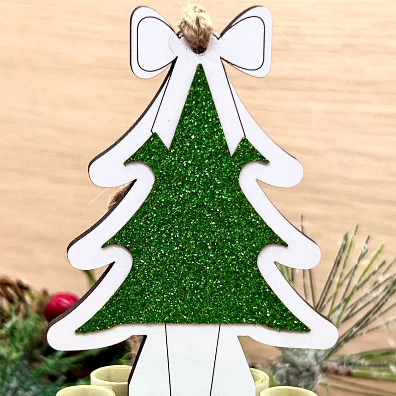 Unieke kerstgeldhouder