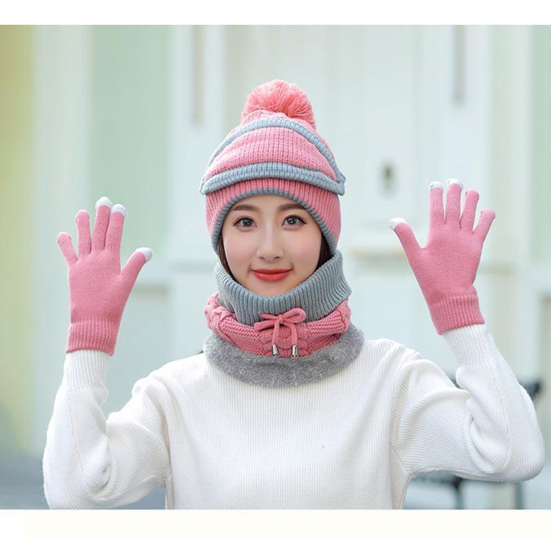 Set wintersjaals voor dames