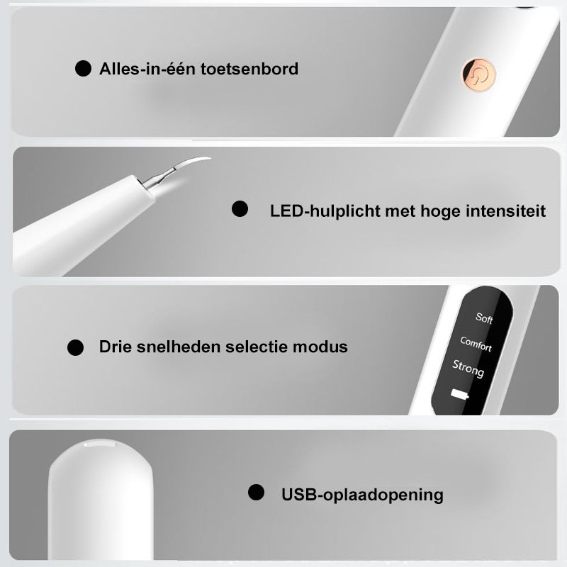 Sonic elektrische tandheelkundige scaler