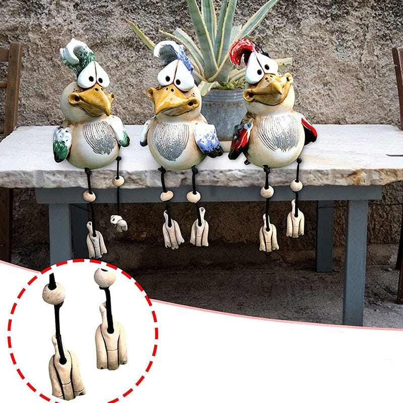 Hars Kip Tuinornament