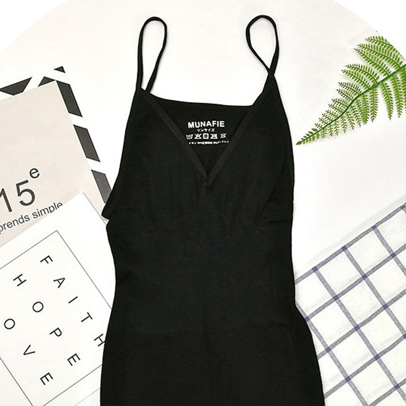 SHAPERX bodysuit in het midden van de dij Buikcontrole Compressie Shapewear voor dames Naadloze volledige lichaamsvorm
