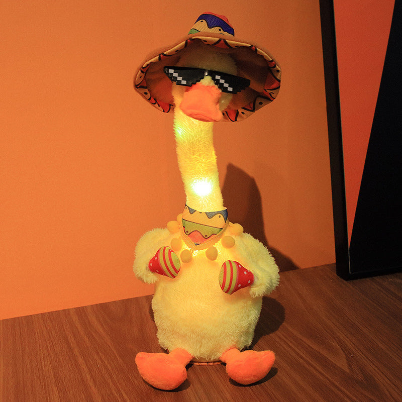 Dansende eend herhalend speelgoed