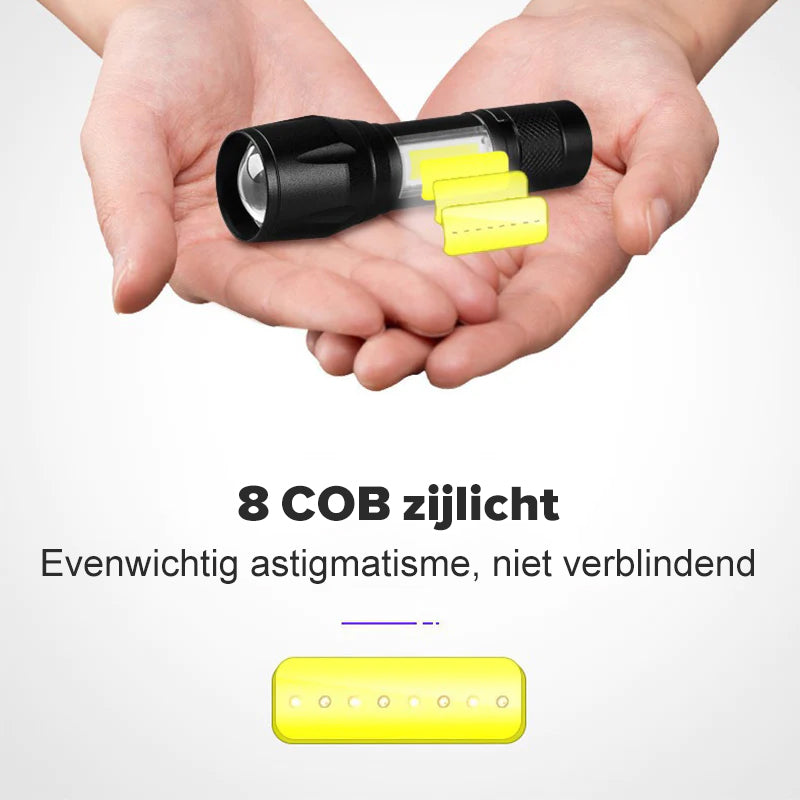 Mini draagbare zaklamp