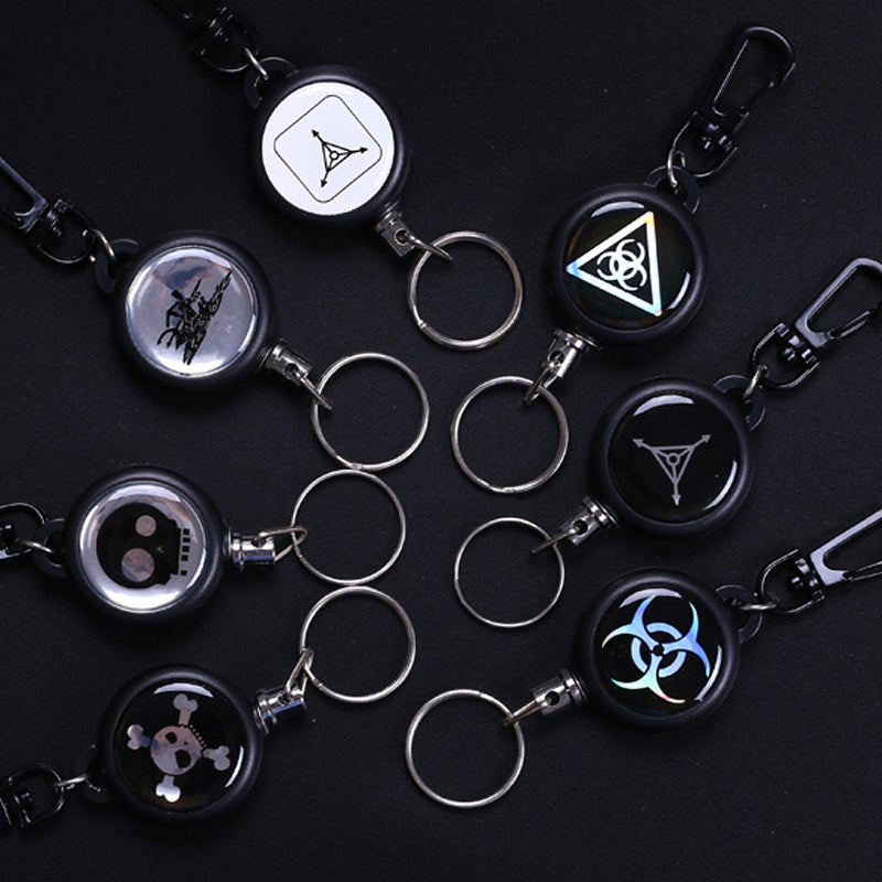 Sleutelhanger Met Intrekbaar Draadkoord