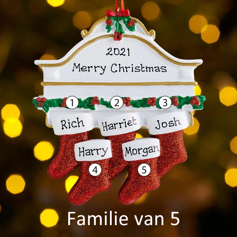 Kerstsokken hanger