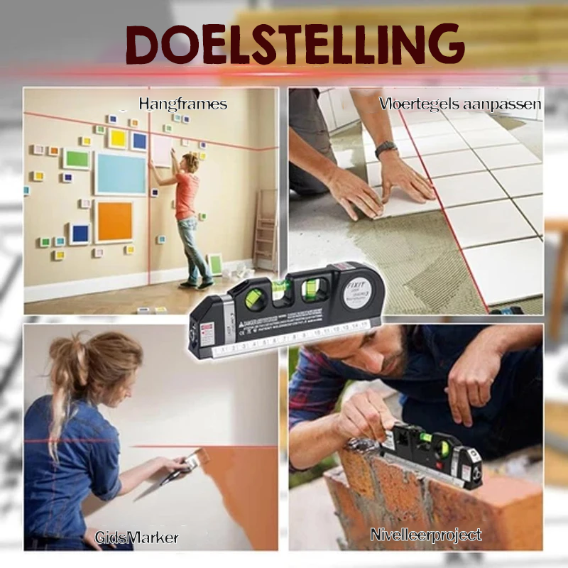 Multifunctioneel laserniveau