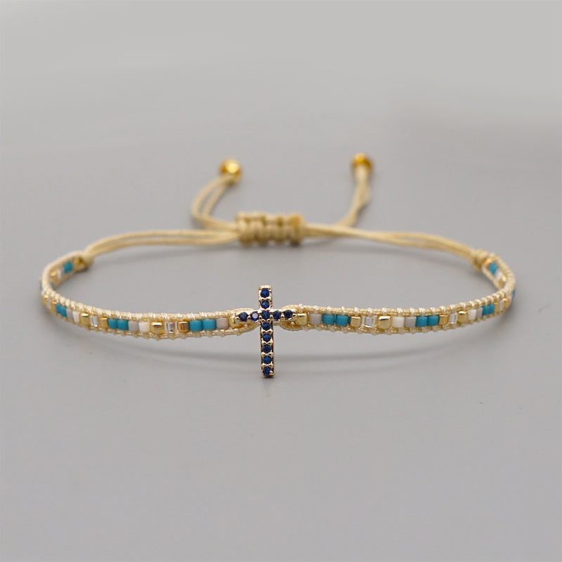 Retro kruis armband