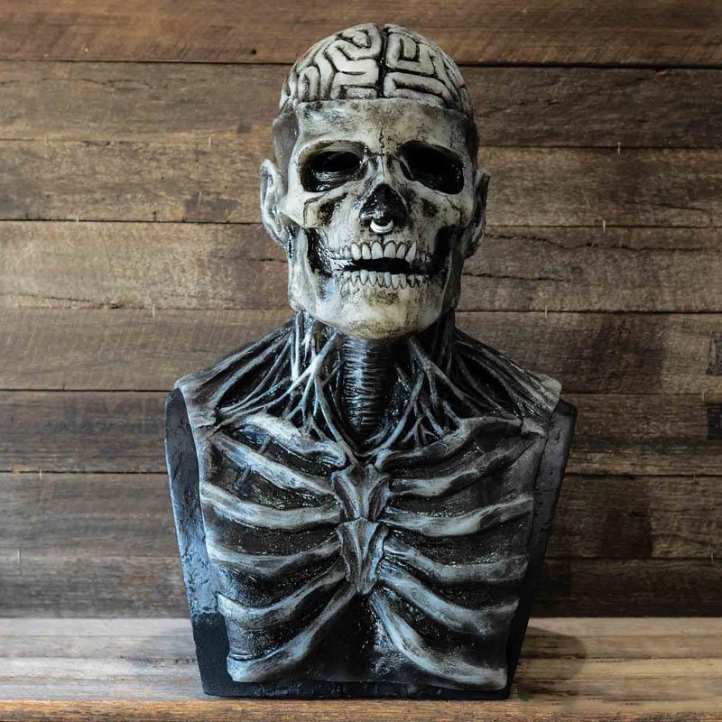 Verschrikkelijke skelet bioman masker