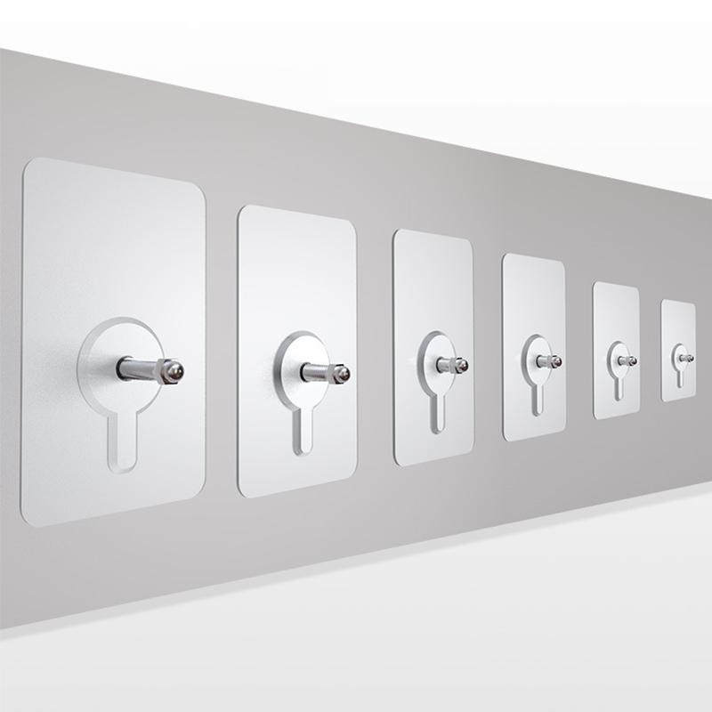 Ponsvrije transparante haken