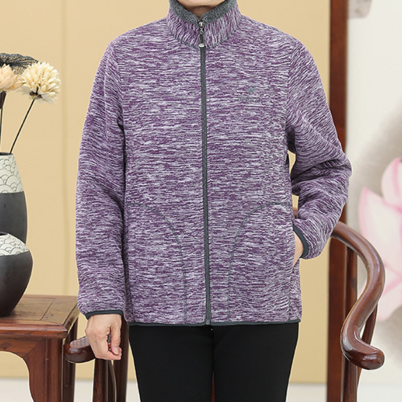 Warme fleece jas voor dames