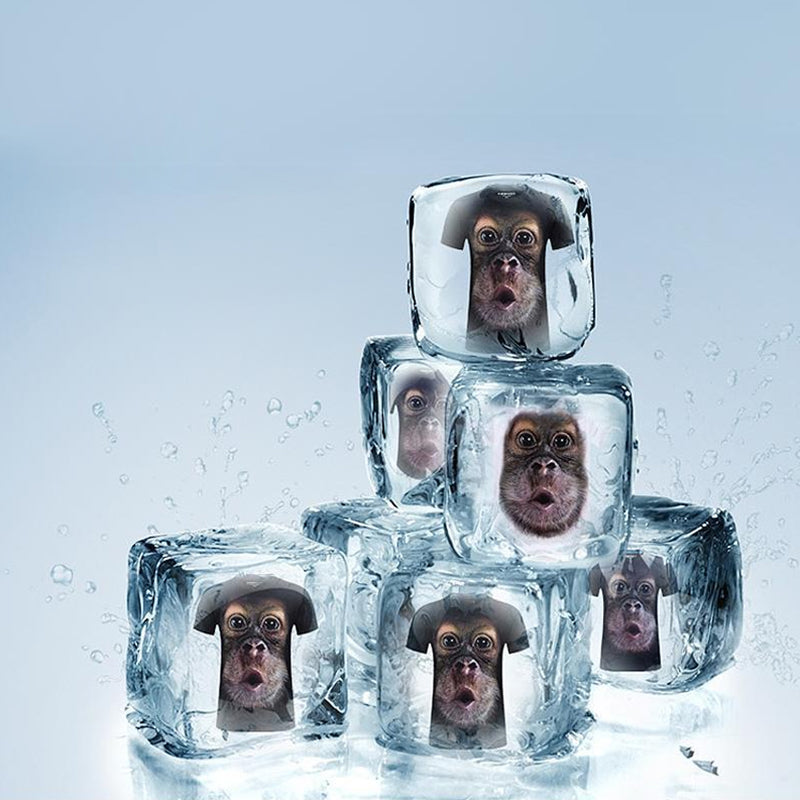 Grappig Gorilla 3D T-shirt