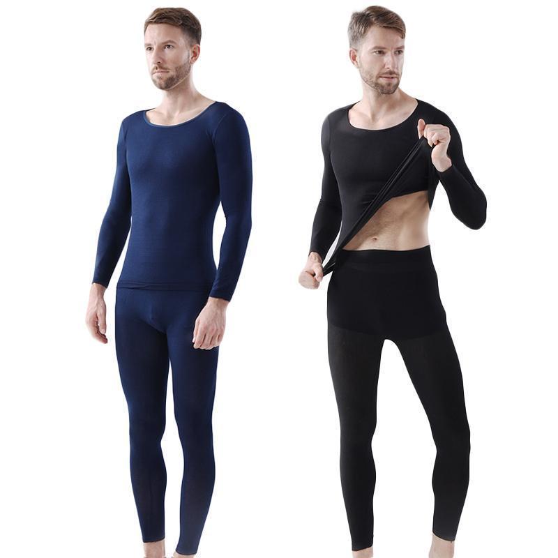 Naadloze elastische thermische binnenkleding