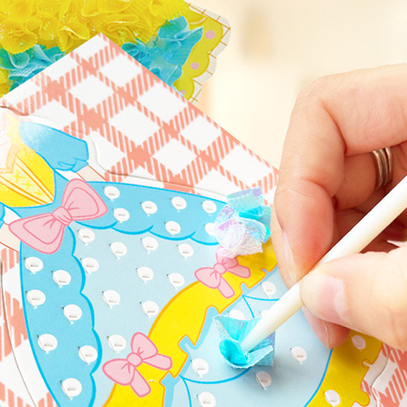 Oneindige droom uit de kindertijd hand beschilderd