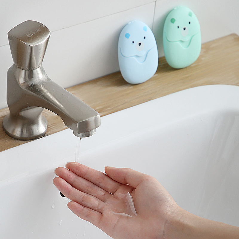 Draagbaar oplosbaar zeeppapier