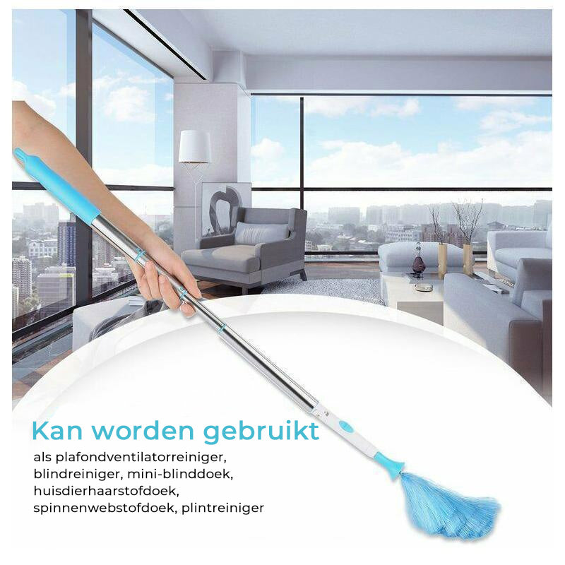 Hurricane Spinning Duster met 2 borstels om te wisselen