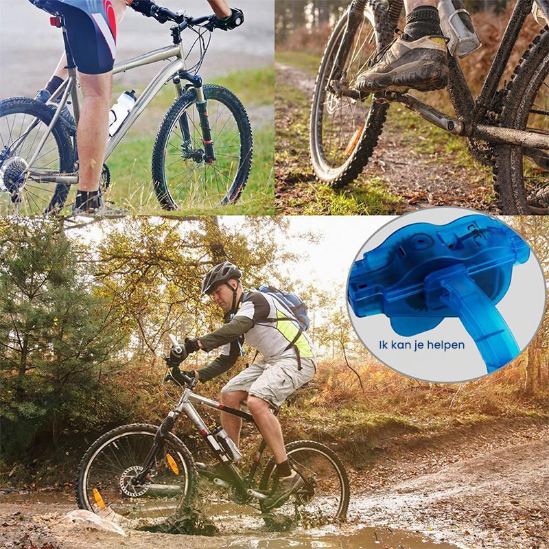Fiets ketting reiniger
