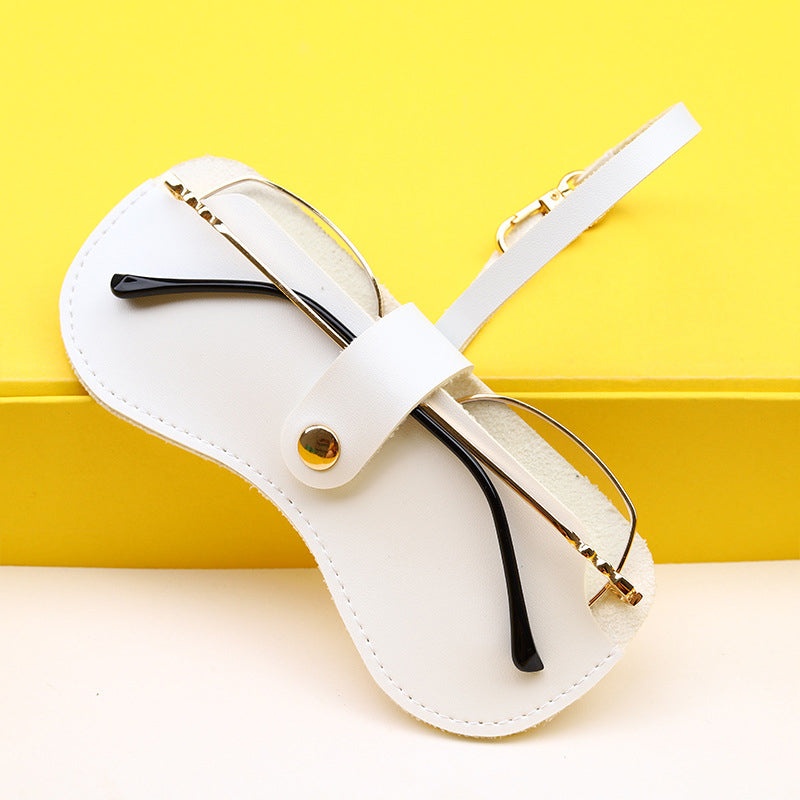 Zonnebrillentas van zacht leer