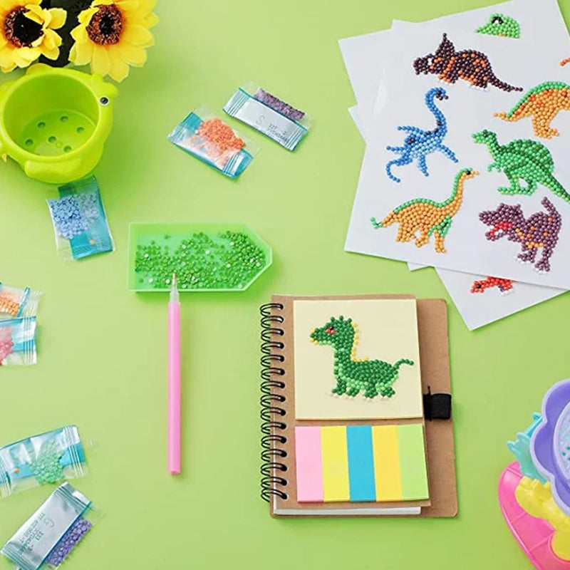 DIY kinderen gratis stok cartoon diamant schilderij