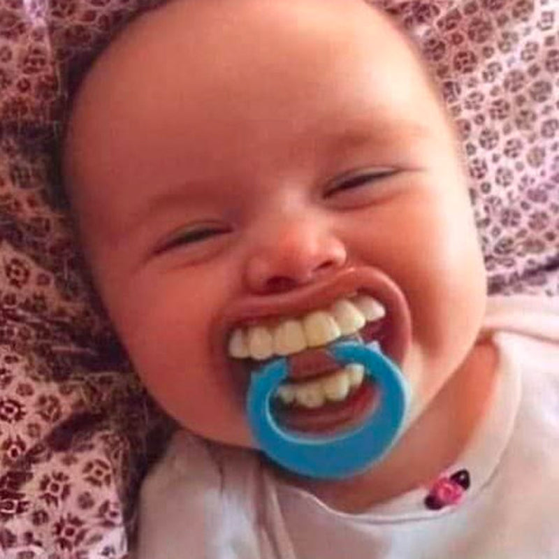 Grappige Tanden Babyfopspenen