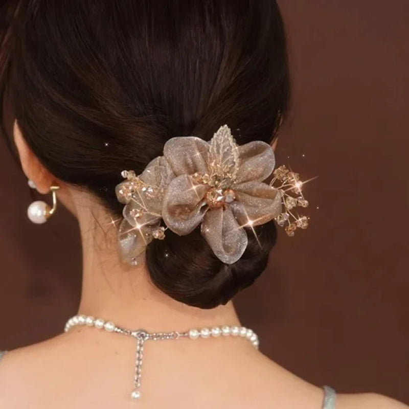 Nieuwe bloementak haarband