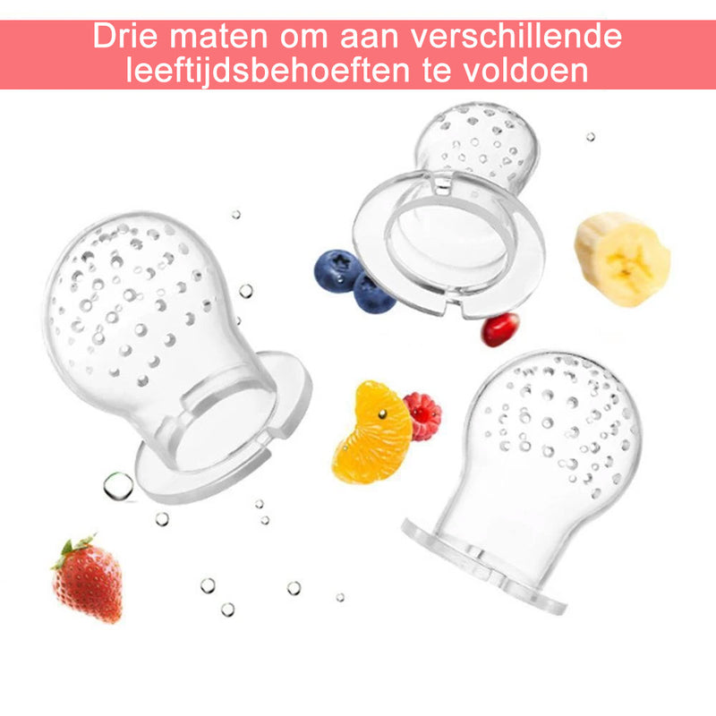 Babyfopspeen met vers fruit