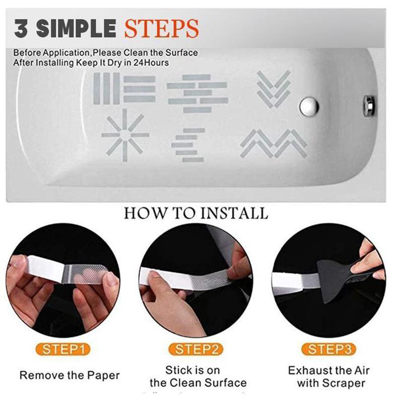 Badkamer Antislipstickers (24st)