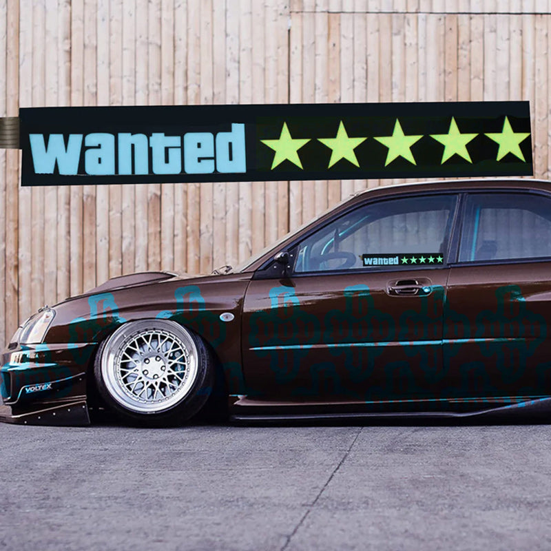 Lichtgevende autostickers