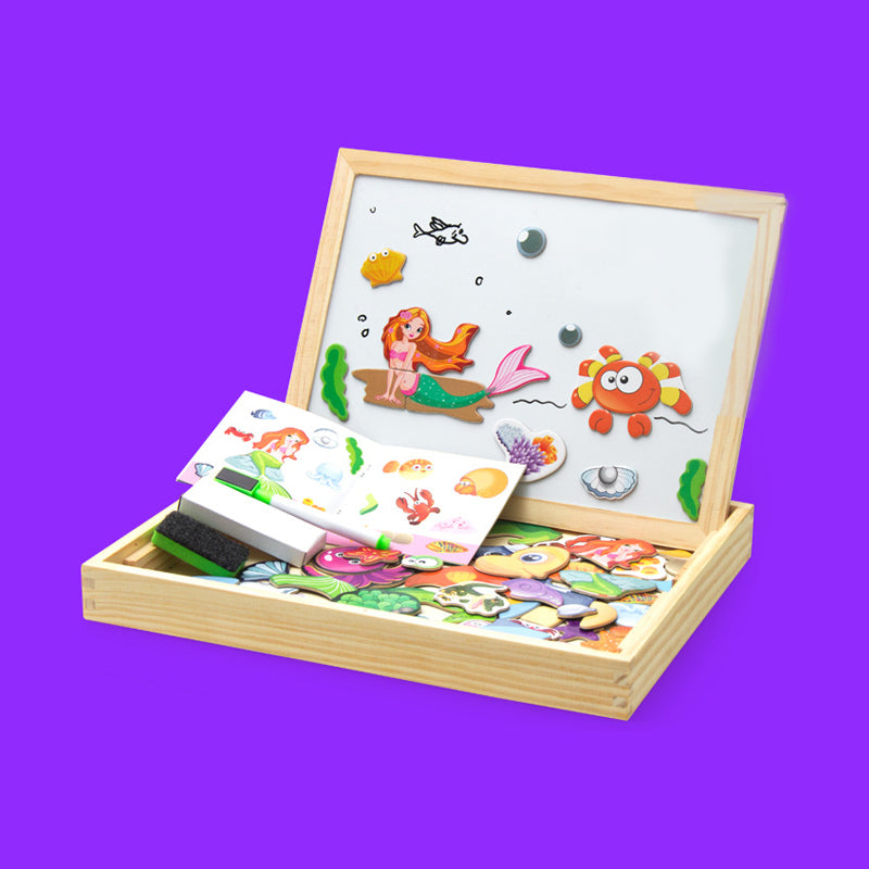 Magnetische Dieren Puzzel Tekentafel