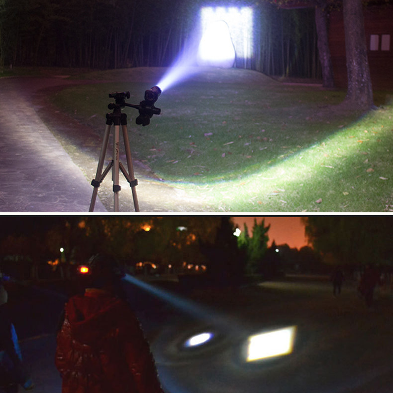 Aluminium zaklamp USB oplaadbare zaklamp