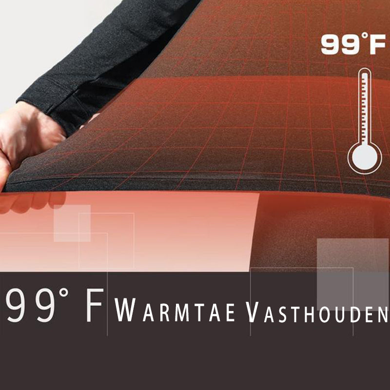 Naadloze elastische thermische binnenkleding