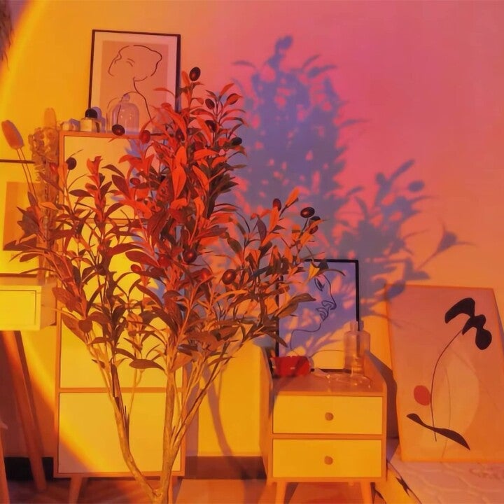 Projectielamp The Sun Never Sets