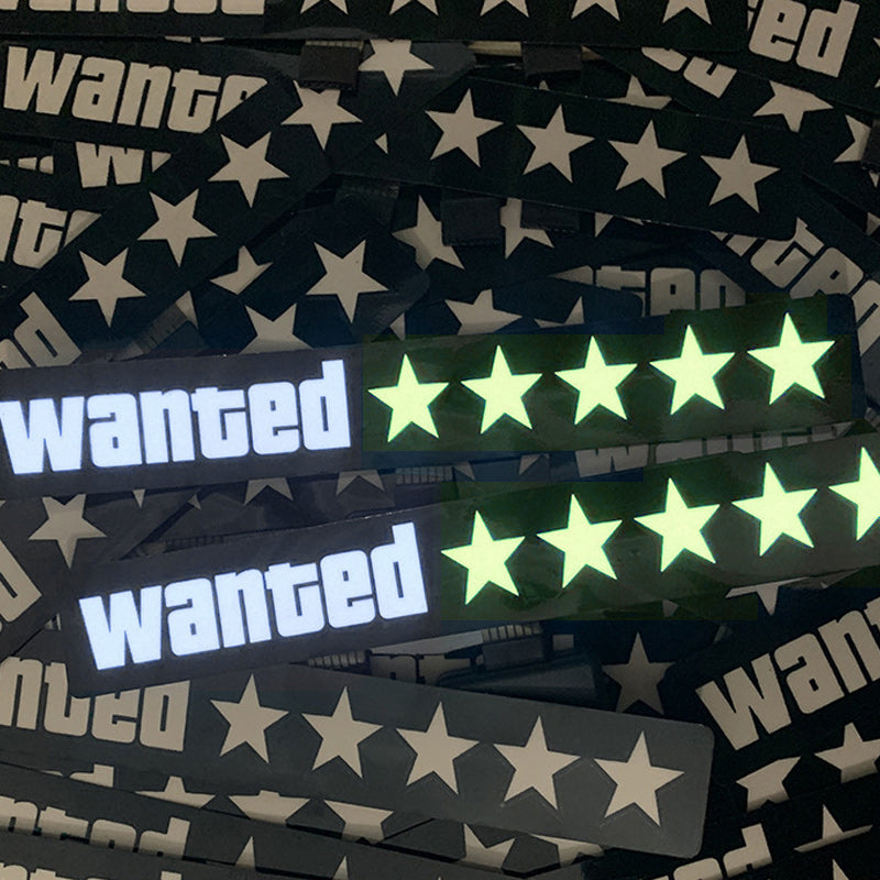 Lichtgevende autostickers