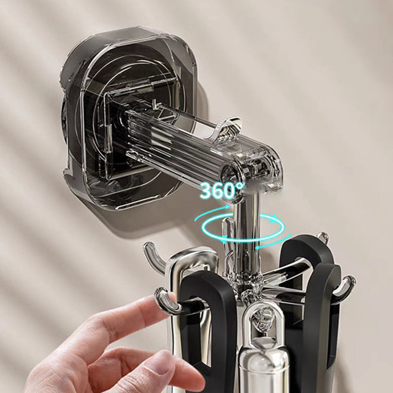 Zuignap Draaibare haak met zes klauwen