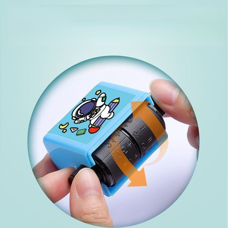 Optellen en aftrekken Zegel rekenkundig artefact