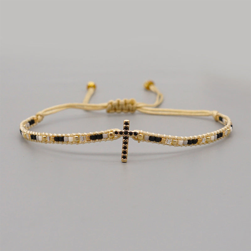 Retro kruis armband