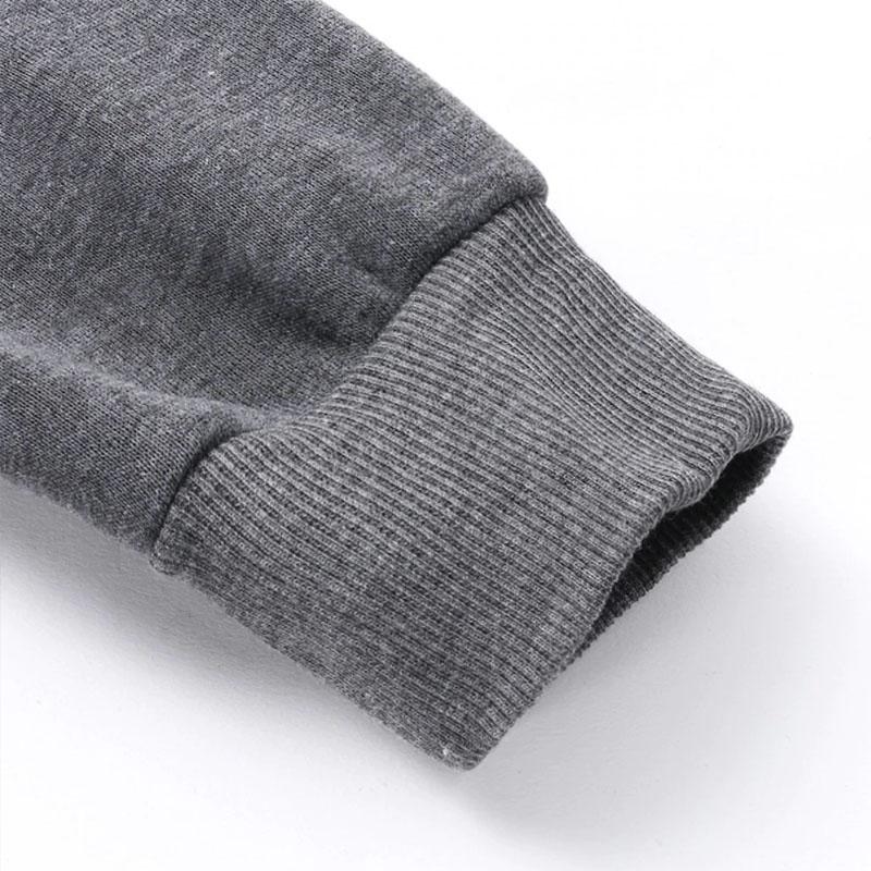 Unisex lange mouw jas met capuchon