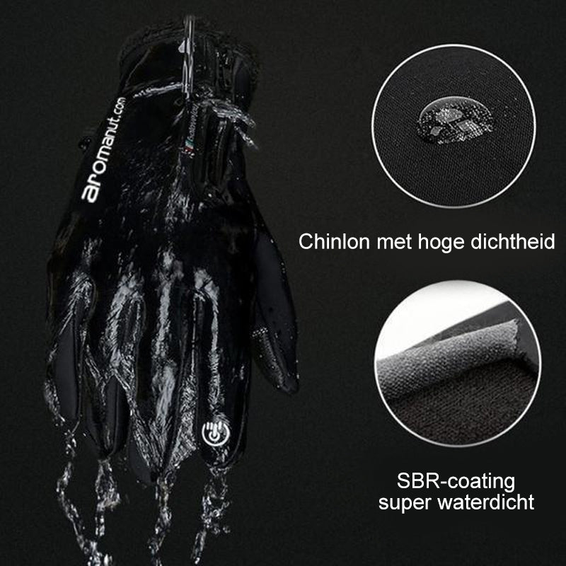 Warme waterdichte handschoenen met touchscreen