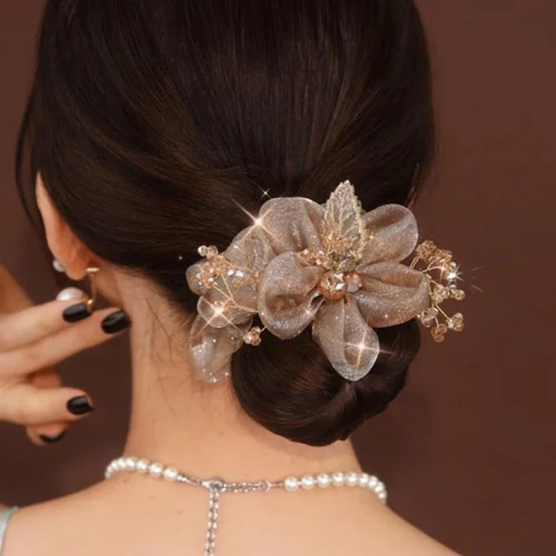 Nieuwe bloementak haarband