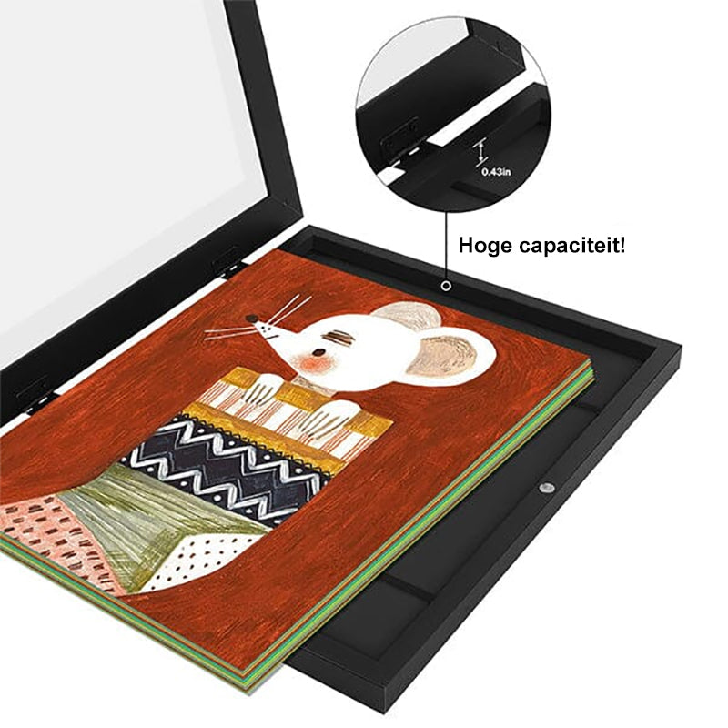 Kinderkunstprojecten 10x12,5 kinderkunstlijsten