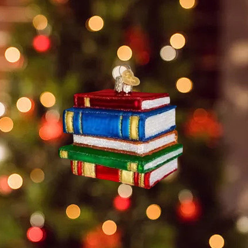 Boek Lovers Hart Ornament