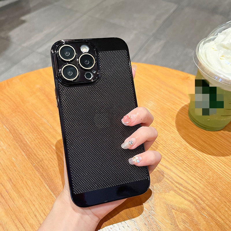 Galvaniserende telefoonhoes met warmteafvoer