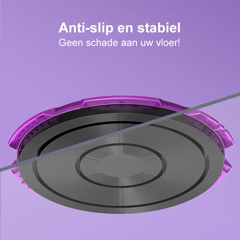 Massage Taille Draaiplank met Trekkoord